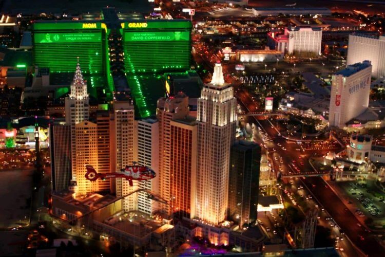 Passeio de Helicóptero em Las Vegas