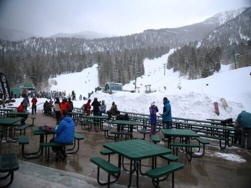neve perto de las vegas